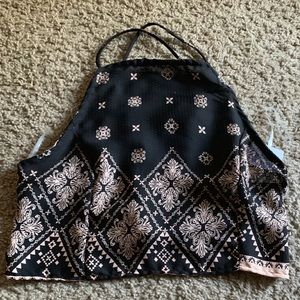 Cropped halter top from Windsor